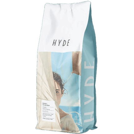 Кофе в зернах Hyde, Эфиопия Иргачефф 4 гр, 1 кг